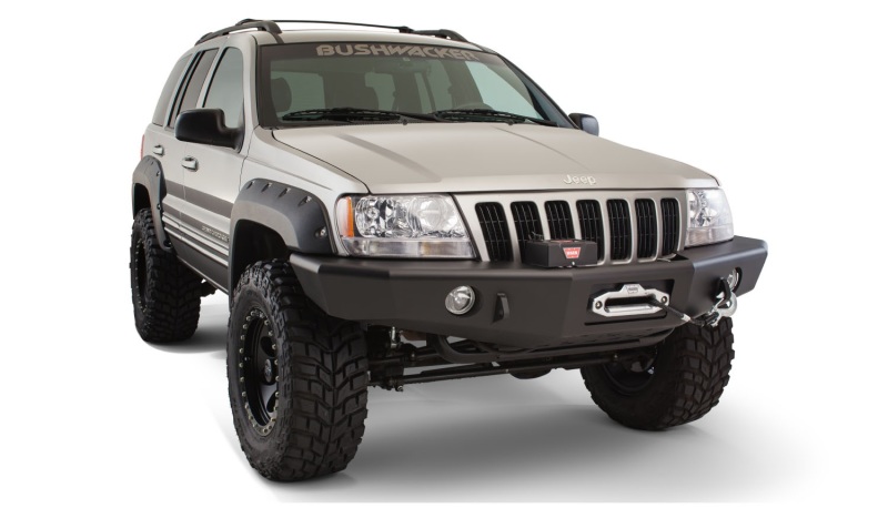 Bushwacker Cut-Out Fender Flares for 1999-2004 GRAND CHEROKEE - 10926-07 Flares, Cut-Out, Front/Rear, Black, Dura-Flex Thermoplastic, Jeep, Set of 4 thumbnail 5