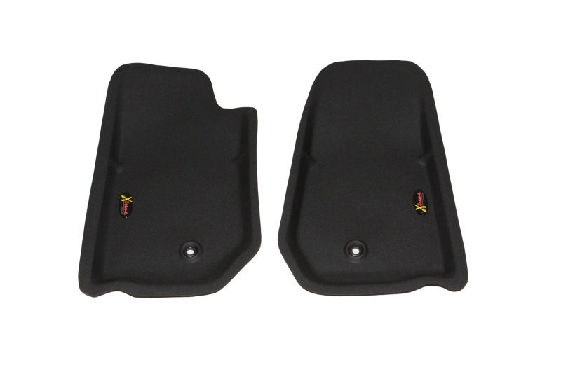 Lund 07-10 Jeep Wrangler Catch-All Xtreme Front Floor Liner - Black (2 Pc.)