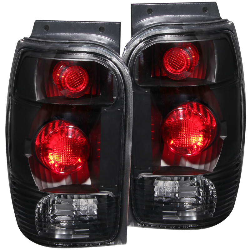 ANZO 1998-2001 Ford Explorer Taillights Black thumbnail 3