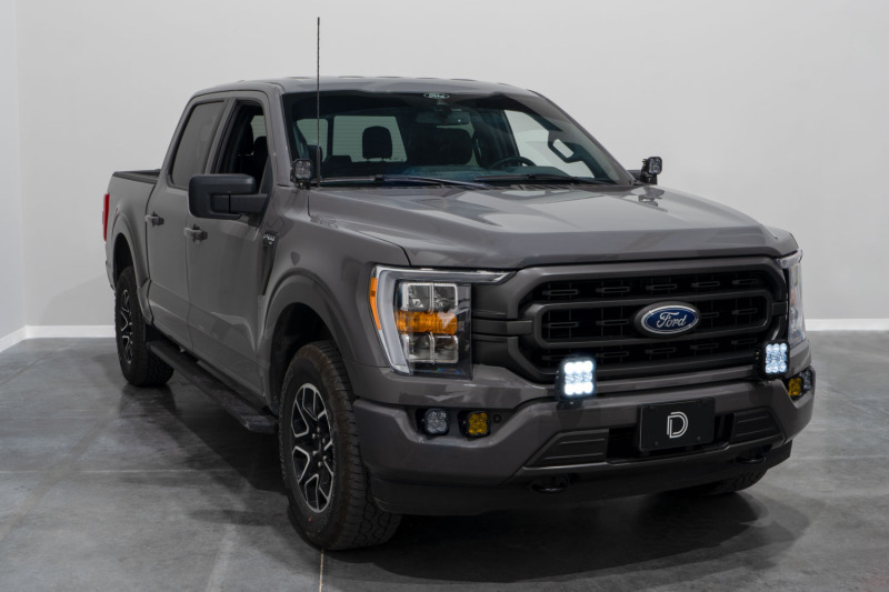Diode Dynamics 21-22 Ford F-150 SS5 Bumper LED Pod Light Kit - Sport Yellow Combo