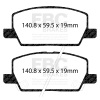 EBC 2018+ Buick Encore 1.4T Ultimax Front Brake Pads thumbnail 9