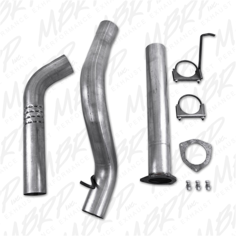 MBRP 2007-2009 Chev/GMC 2500/3500 Duramax All LMM Filter Back P Series Exhaust System thumbnail 4