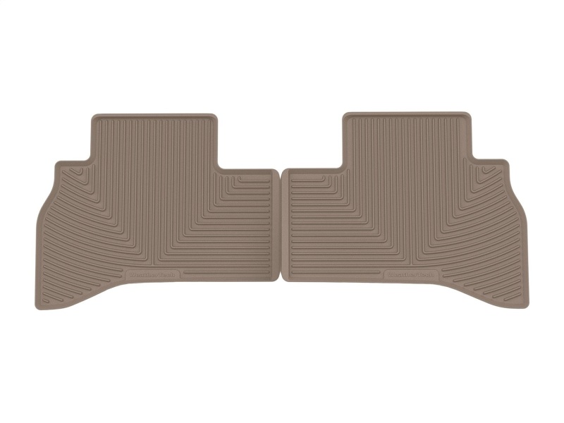 WT Rubber Mats - Rear - Tan