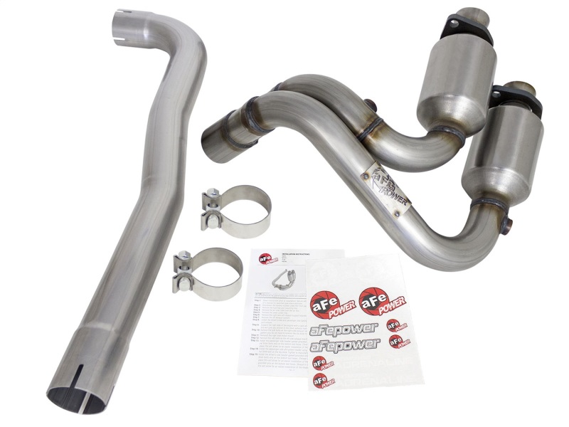 aFe Power Direct Fit Catalytic Converter Replacements Front 04-06 Jeep Wrangler (TJ/LJ) I6-4.0L thumbnail 5