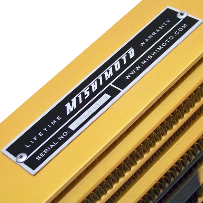Mishimoto Eat Sleep Race Special Edition Gold M-Line Intercooler thumbnail 8