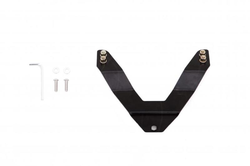 Lund Universal License Plate Relocation Kit For Bull Bars - Black thumbnail 4