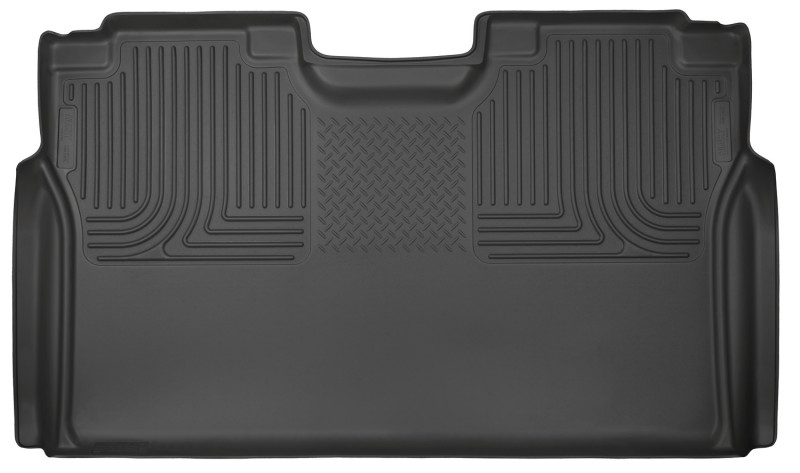 Husky Liners 15-23 Ford F-150 SuperCrew Cab WeatherBeater Black 2nd Seat Floor Liner thumbnail 7