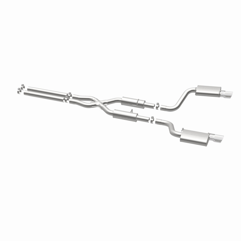 MagnaFlow 11-12 Dodge Charger SRT-8 Hemi Dual Split Rear Exit Stainless Cat-Back Performance Exhaust thumbnail 6