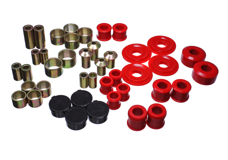 Energy Suspension 2015 Ford Mustang Rear Control Arm Bushing Set - Red thumbnail 3