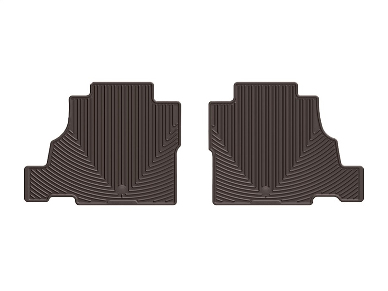 WT Rubber Mats - Rear - Cocoa