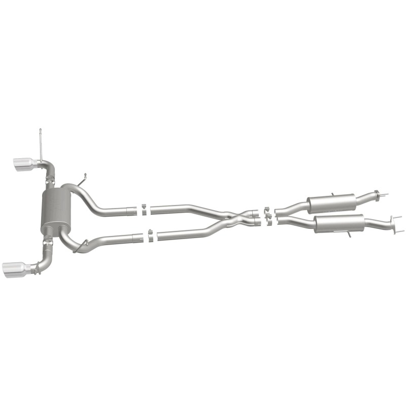 MagnaFlow Cat-Back SS 2.5in Dual Split Rear 4in Black Tip 11-16 Jeep Grand Cherokee 5.7L V8/3.6L V6 thumbnail 7