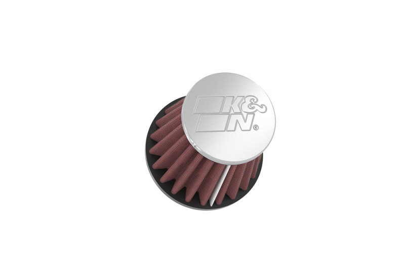 K&N Universal Chrome Filter-Round Tapered-1.688in Flange ID x 2in Top OD x 3in Base OD x 2.75in H thumbnail 7