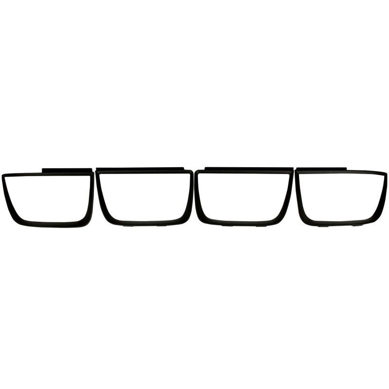 ANZO Taillight Bezels 2010-2013 Chevrolet Camaro Taillight Bezels - 4pc Flat Black thumbnail 4