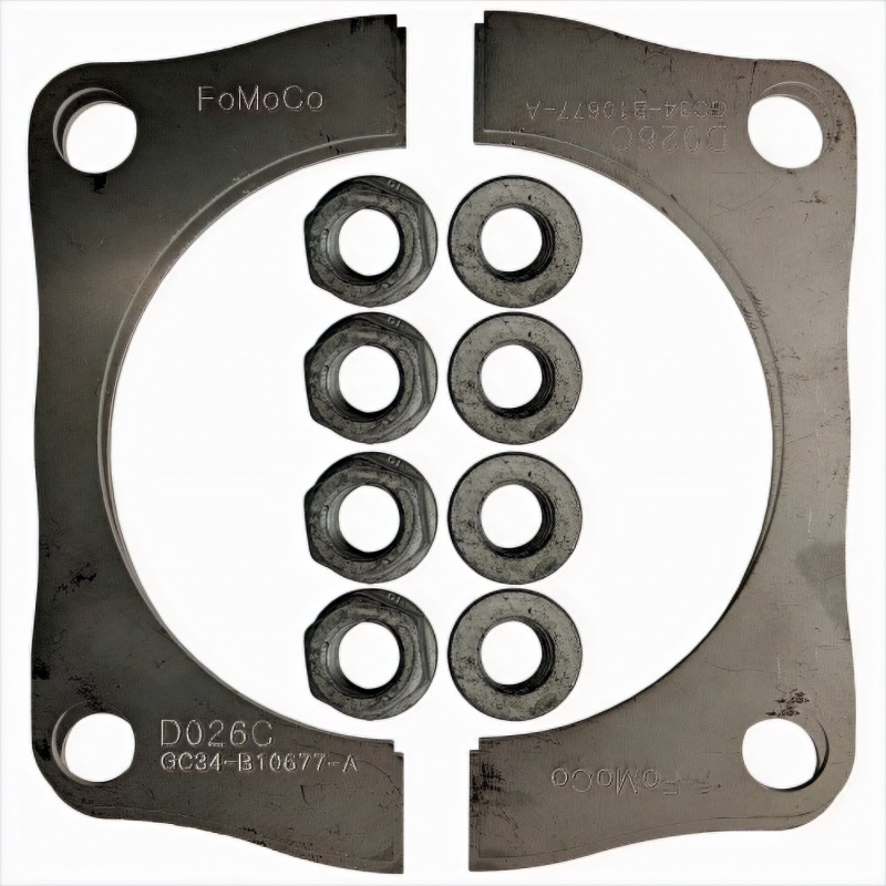 Ford Racing 05-16 Super Duty 4x4 Front Axle Knuckle Seal Shield thumbnail 2