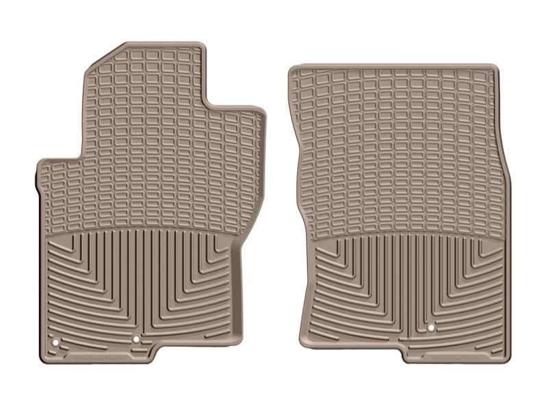 WT Rubber Mats - Front - Tan