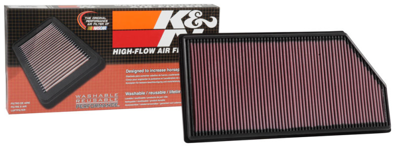 K&N 16-18 Mercedes Benz E200d L4-2.0L Diesel Drop In Air Filter thumbnail 5