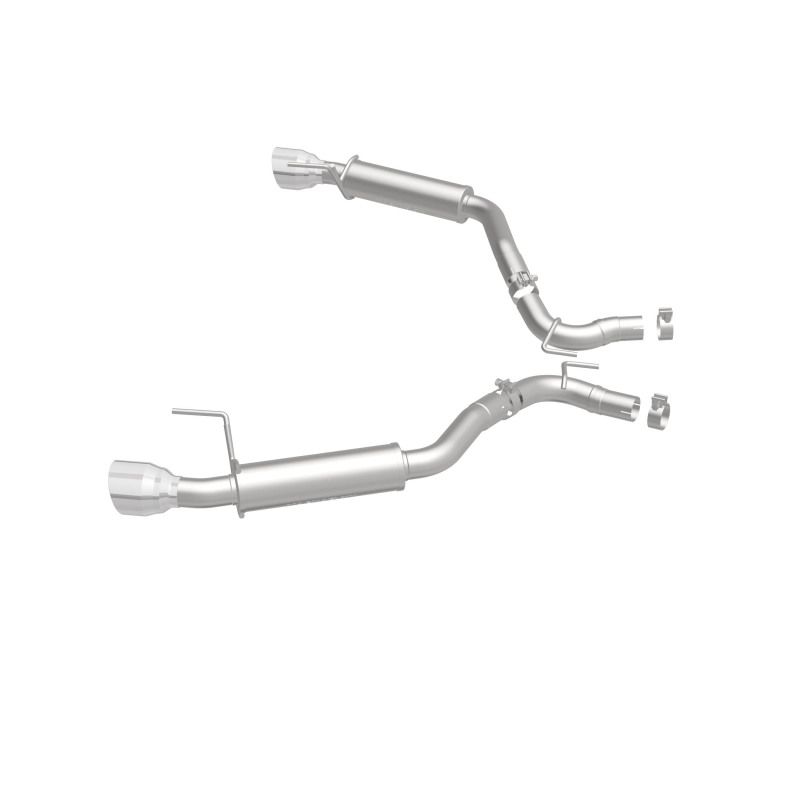 MagnaFlow Axle Back, SS, 2.5in, Competition, Dual Split Polish 4.5in Tip 2015 Ford Mustang Ecoboost thumbnail 8