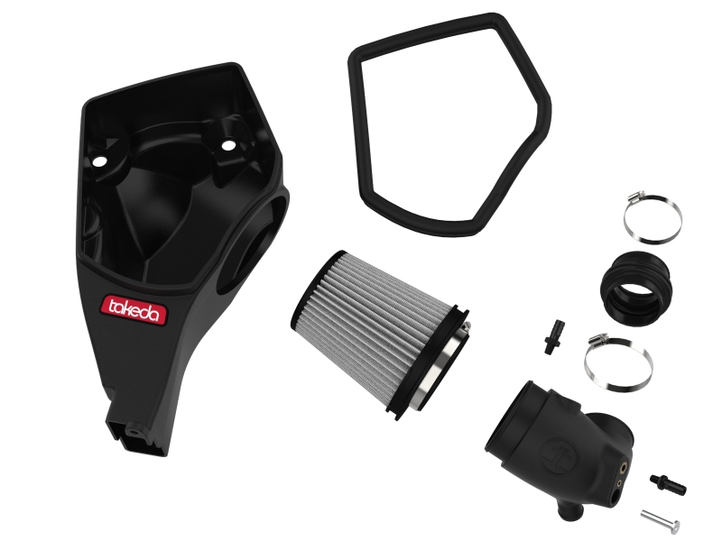 aFe 22-23 Kia Stinger L4 2.5L (t) Takeda Stage-2 Cold Air Intake System w/ Pro DRY S Filter thumbnail 4