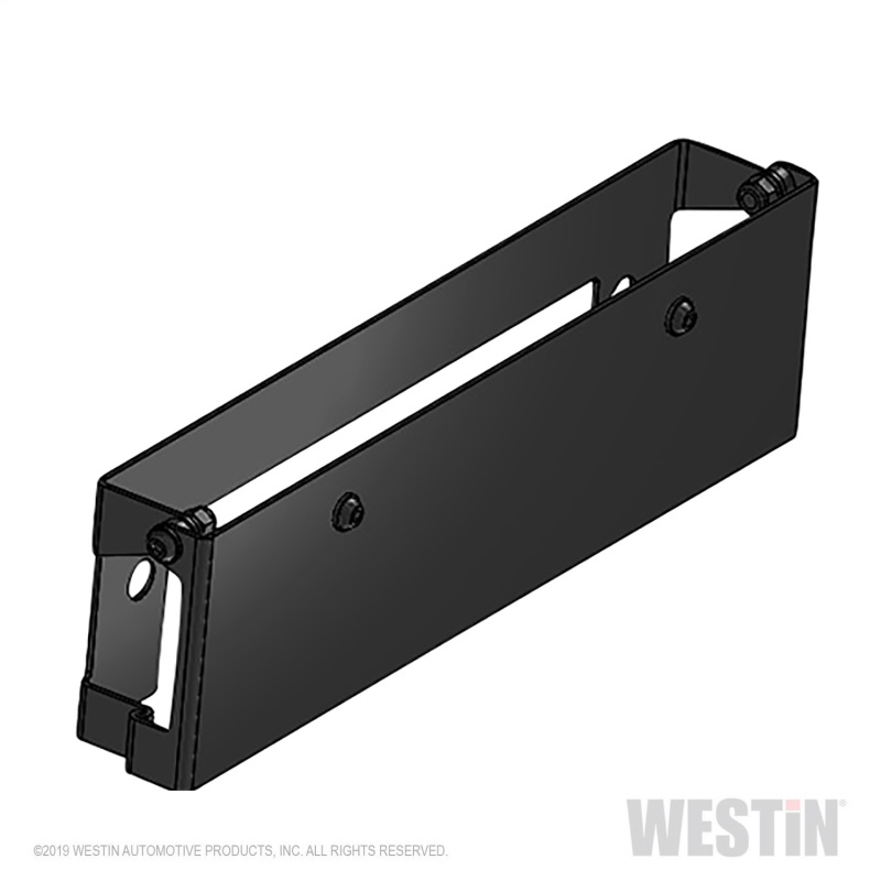 Westin Winch Mount License Plate Re-locator - Black thumbnail 5