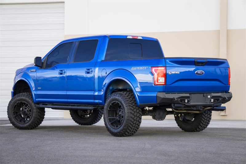Addictive Desert Designs 15-18 Ford F-150 Stealth Fighter Rear Bumper w/ Backup Sensor Cutout thumbnail 6
