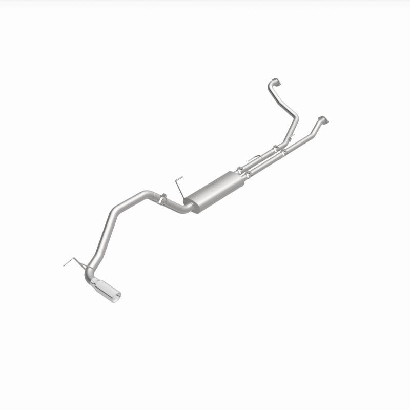 MagnaFlow CatBack 07-15 Nissan Titan V8 LGAS/LFLEX Single MF Polished Stainless Exhaust thumbnail 7