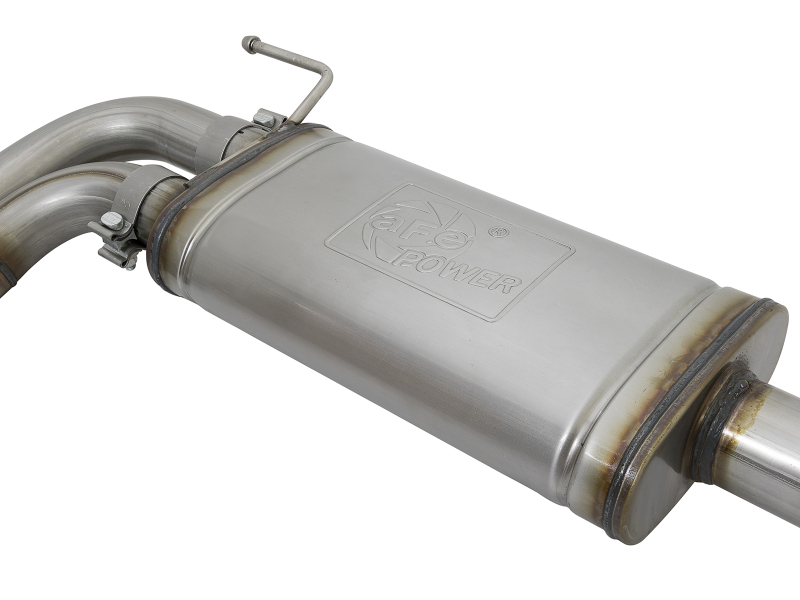 aFe Rebel Exhausts Cat-Back SS 16 Toyota Tacoma V6-3.5L w/ Black Tips thumbnail 7