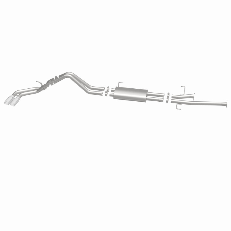 MagnaFlow 14 Toyota Tundra V8 4.6L/5.7L Stainless C/b Exhaust Dual same side pass. rear tire thumbnail 3