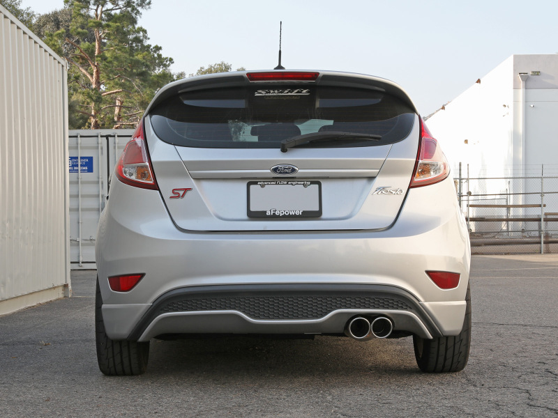 aFe Takeda Series 2 1/2in 304 SS Cat-Back 14-19 Ford Fiesta L4-1.6L (t) w/Polished Tip thumbnail 8