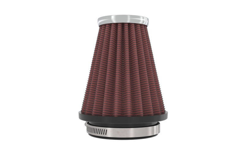 K&N Universal Chrome Filter 2.25 Inch Flange / 3.5 Inch Base / 2 Inch Top / 4 Inch Height thumbnail 8