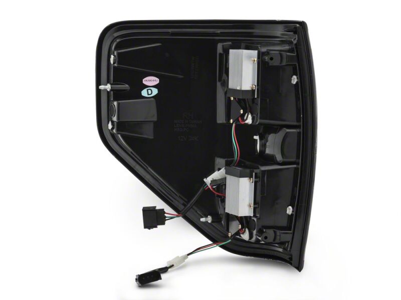 Raxiom 09-14 Ford Styleside Axial Series Black LED Tail Lights thumbnail 2