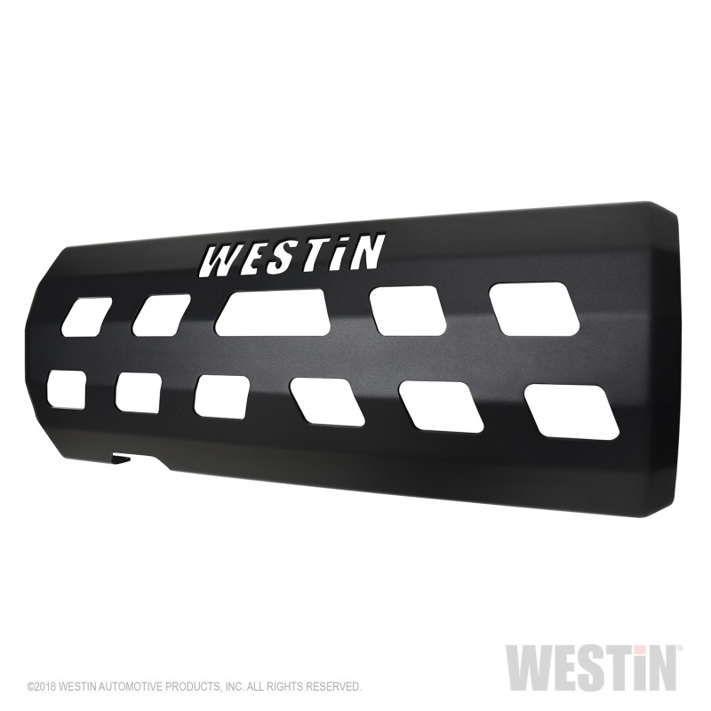 Westin 18-22 Jeep Wrangler JL (Excl. 4xe) Muffler Skid Plate - Tex. Blk thumbnail 6