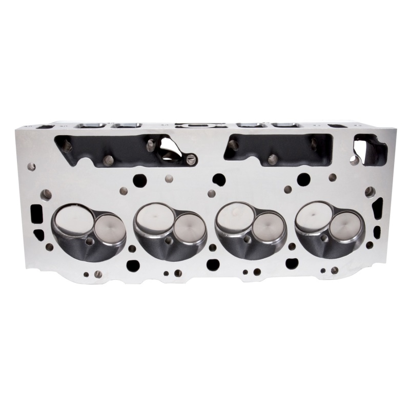 Edelbrock Single Marine BBC Rect Port Head w/ Valves thumbnail 6