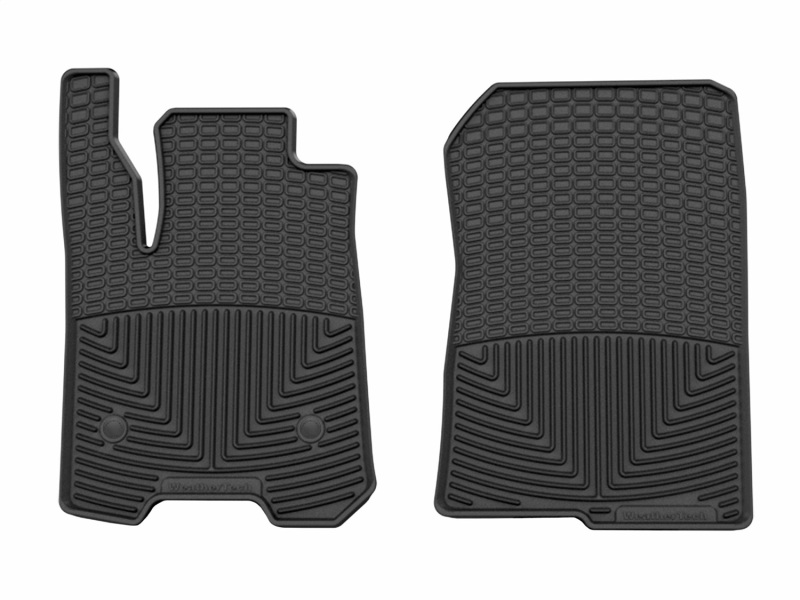 WT Rubber Mats - Front - Blk