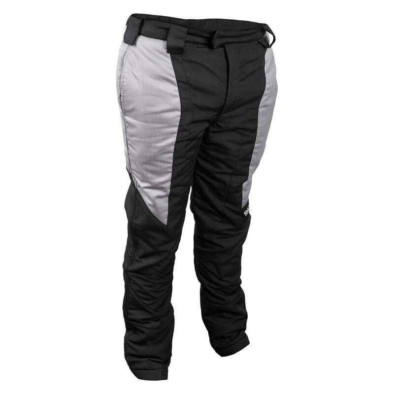 Driving Pants - Stint - SFI 3.2A/5 - Double Layer - Aramid / Nomex - Black / Gray - Large/X-Large - Each
