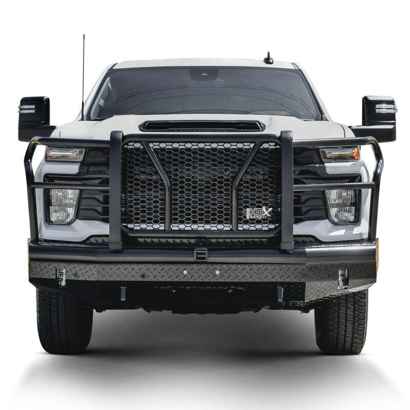 Westin 2025 Chevrolet Silverado 2500/3500 HDX Bandit Front Bumper - Black thumbnail 4