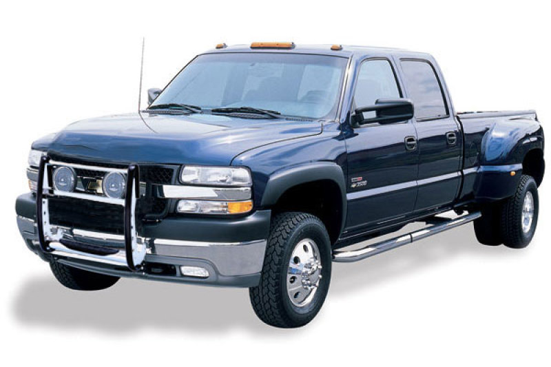 Go Rhino 07-13 Chevrolet Silverado 1500 3000 Series StepGuard - Black (Center Grille Guard Only) thumbnail 2