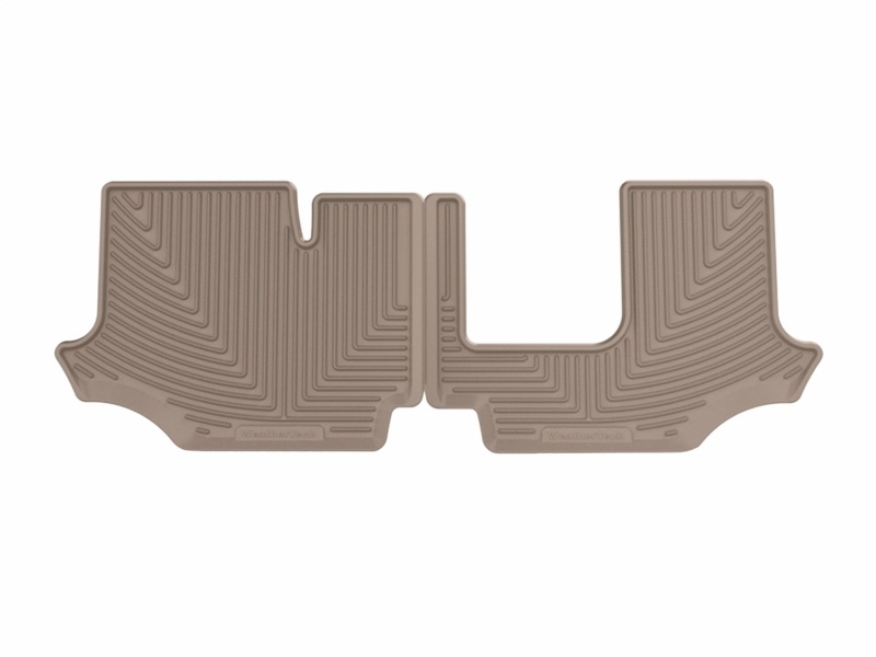 WT Rubber Mats - Rear - Tan