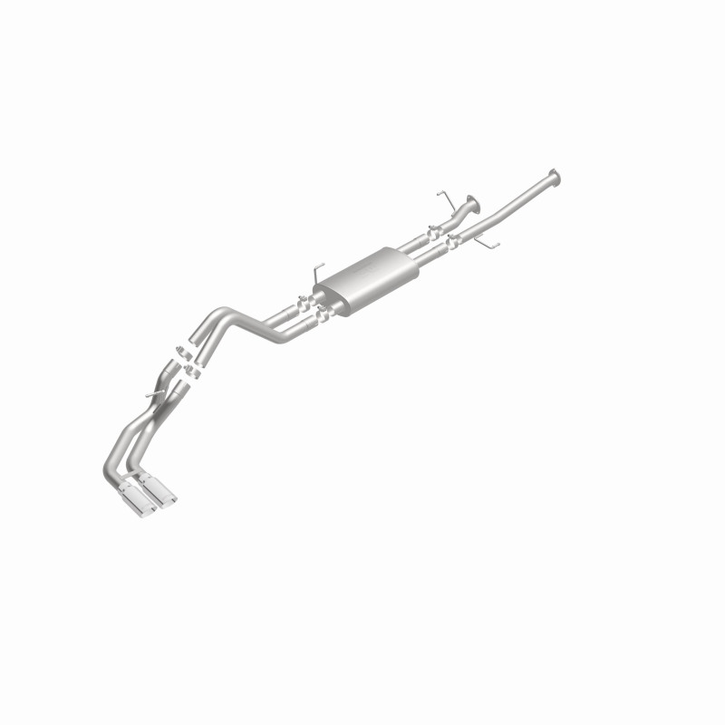 MagnaFlow 14 Toyota Tundra V8 4.6L/5.7L Stainless C/b Exhaust Dual same side pass. rear tire thumbnail 4