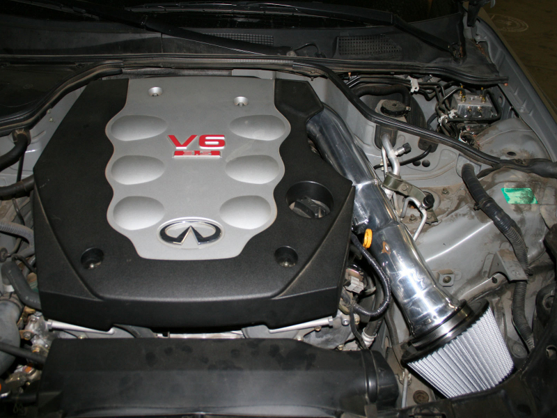 aFe Takeda Intakes Stage-2 PDS AIS PDS Nissan 350Z 03-06: Infiniti G35 03.5-06 V6-3.5L (blk) thumbnail 4