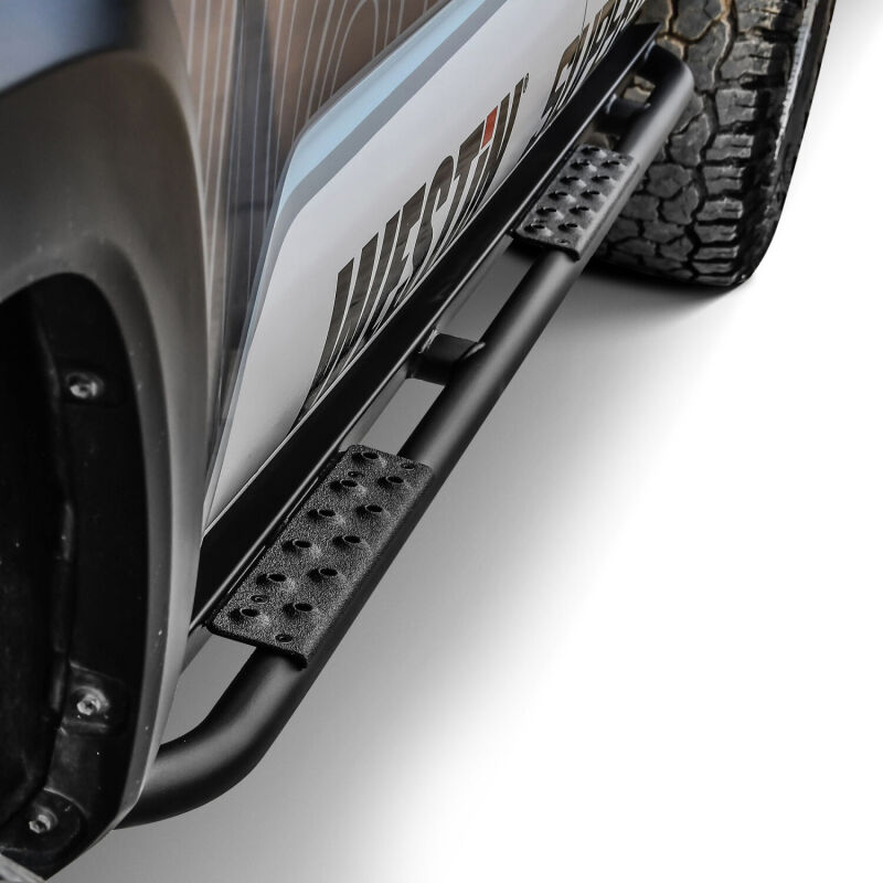 Westin XTS Rock Sliders for 2005-2023 TACOMA - 42-14205 Nerf Bars and Step Bars, Slider, 1.750 in. Diameter, Steel, Black, Textured Powdercoat, Toyota, Pair thumbnail 3