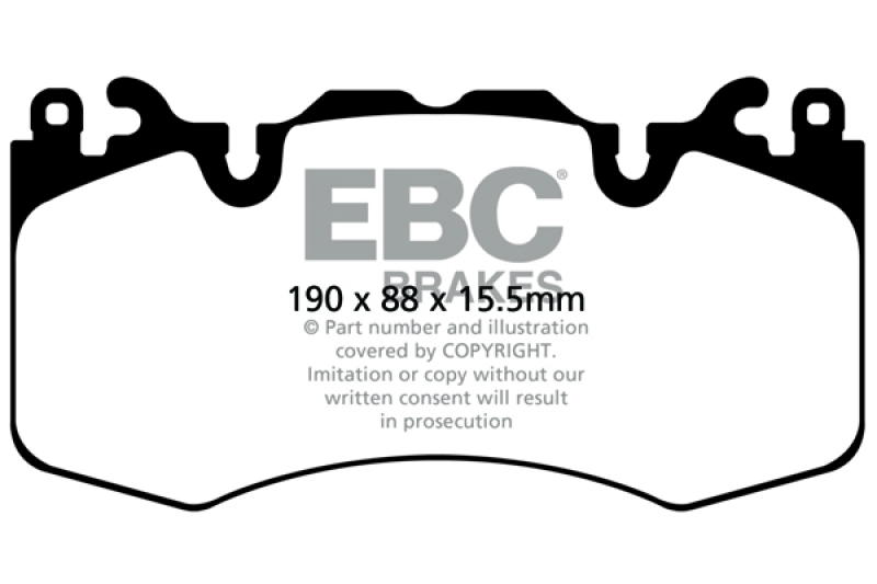 EBC S15 Brake Pad and Rotor Kit (1x ebcED92064, 1x ebcUSR1723) thumbnail 6