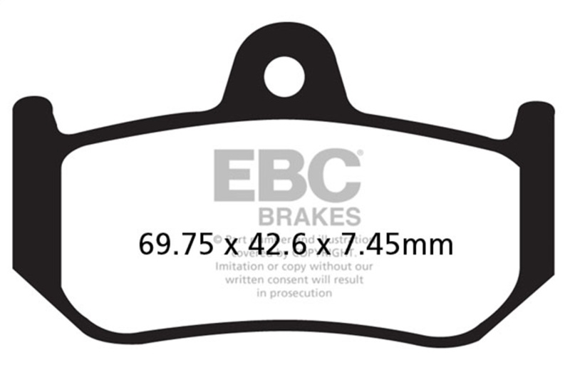 EBC 99-03 MV Agusta F4 750 All Model Nissin Calipers Rear Left Sintered R/HH Brake Pads