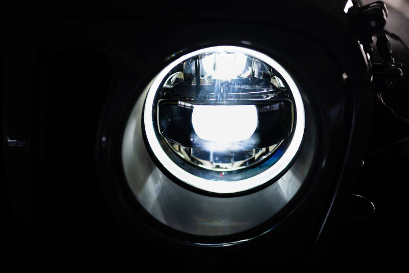 DV8 Offroad 18-22 Jeep Gladiator Wrangler LED Projector Headlights thumbnail 4