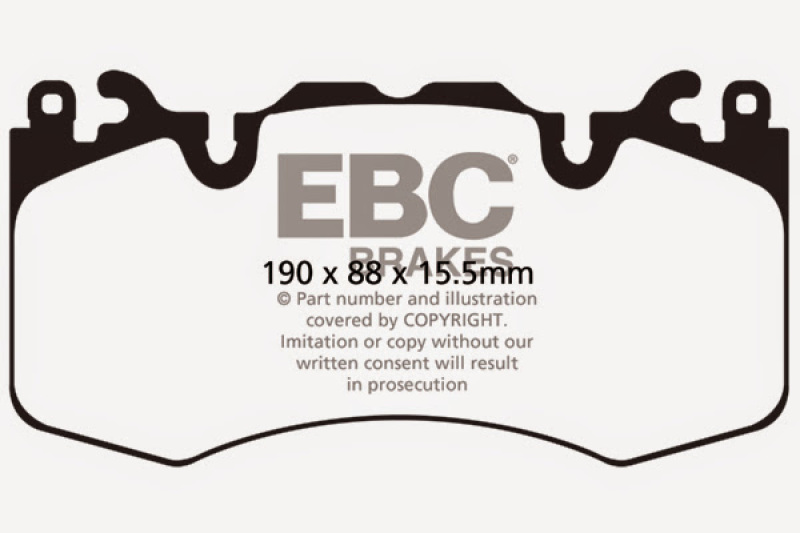 EBC S15 Brake Pad and Rotor Kit (1x ebcED92064, 1x ebcUSR1723) thumbnail 7
