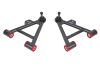 BMR 79-93 Mustang Lower Non-Adj. A-Arms (Coilover Only) w/ Tall Ball Joint (Poly) - Black Hammertone thumbnail 3