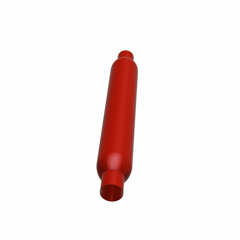 MagnaFlow Muffler Red Pack Series Glasspack 3.5in Rd 26in Body Length 2.25in/2.25in Inlet/Outlet thumbnail 8