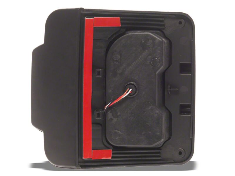 Raxiom 07-18 Jeep Wrangler JK Axial Series JL Style LED Tail Lights- Black Housing- Smoked Lens thumbnail 2