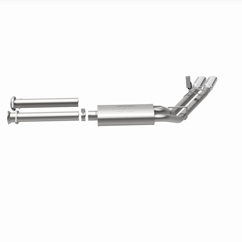 Magnaflow 15-21 Ford F-150 Street Series Cat-Back Performance Exhaust System- Polished Side Exit thumbnail 6