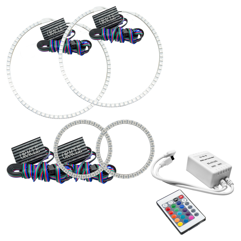 Oracle Porsche Cayenne 03-06 Halo Kit - ColorSHIFT w/ Simple Controller thumbnail 2