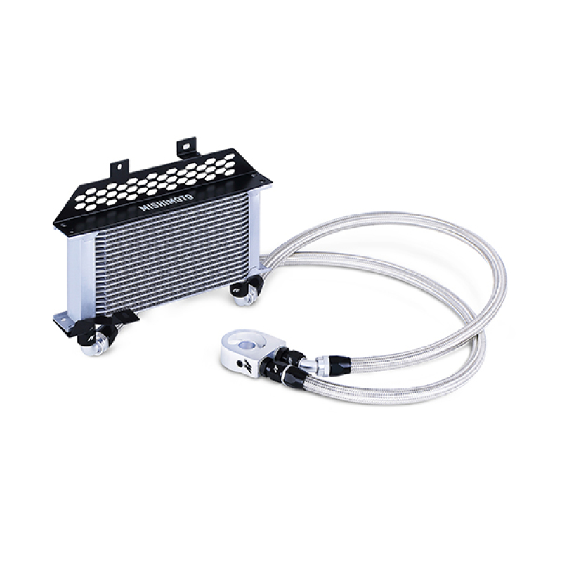 Mishimoto 13+ Ford Focus ST Non-Thermostatic Oil Cooler Kit - Silver thumbnail 6